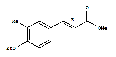 2-Propenoicacid,3-(4-ethoxy-3-methylphenyl)-,methylester,(2e)-(9ci)Structure,294860-63-2Structure 2-Propenoicacid,3-(4-ethoxy-3-methylphenyl)-,methylester,(2e)-(9ci) Structure,294860-63-2Structure