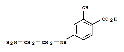 Benzoic acid, 4-[(2-aminoethyl)amino]-2-hydroxy-(9ci) Structure,295307-78-7Structure