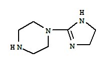 Piperazine, 1-(4,5-dihydro-1h-imidazol-2-yl)-Structure,295341-59-2Structure Piperazine, 1-(4,5-dihydro-1h-imidazol-2-yl)- Structure,295341-59-2Structure