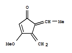2-Cyclopenten-1-one,5-ethylidene-3-methoxy-4-methylene-(9ci)Structure,297753-36-7Structure 2-Cyclopenten-1-one,5-ethylidene-3-methoxy-4-methylene-(9ci) Structure,297753-36-7Structure