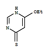 4(3H)-pyrimidinethione, 6-ethoxy-(8ci)Structure,30001-07-1Structure 4(3H)-pyrimidinethione, 6-ethoxy-(8ci) Structure,30001-07-1Structure