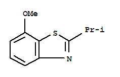 Benzothiazole, 7-methoxy-2-(1-methylethyl)-(9ci)Structure,300706-26-7Structure Benzothiazole, 7-methoxy-2-(1-methylethyl)-(9ci) Structure,300706-26-7Structure