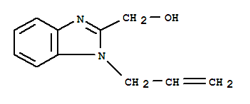 (1-Allyl-1h-benzoimidazol-2-yl)methanolStructure,300706-95-0Structure (1-Allyl-1h-benzoimidazol-2-yl)methanol Structure,300706-95-0Structure