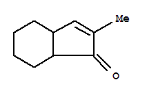 (9ci)-3a,4,5,6,7,7a-六氫-2-甲基-1H-茚-1-酮結(jié)構(gòu)式_300768-81-4結(jié)構(gòu)式