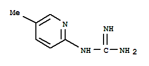 (9ci)-(5-甲基-2-吡啶)-胍結構式_301541-61-7結構式