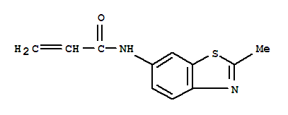 2-Propenamide,n-(2-methyl-6-benzothiazolyl)-(9ci)Structure,303129-79-5Structure 2-Propenamide,n-(2-methyl-6-benzothiazolyl)-(9ci) Structure,303129-79-5Structure