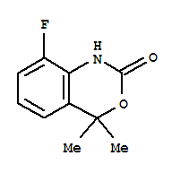 (9ci)-8-氟-1,4-二氫-4,4-二甲基-2H-3,1-苯并噁嗪-2-酮結(jié)構(gòu)式_304854-40-8結(jié)構(gòu)式