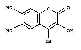 Coumarin, 3,6,7-trihydroxy-4-methyl-(8ci)Structure,30575-79-2Structure Coumarin, 3,6,7-trihydroxy-4-methyl-(8ci) Structure,30575-79-2Structure