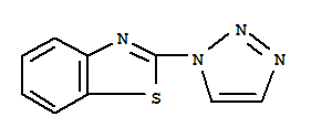 Benzothiazole, 2-(1h-1,2,3-triazol-1-yl)-(8ci,9ci) Structure,30786-50-6Structure