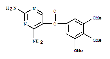 5-(3,4,5-Trimethoxybenzoyl)-2,4-pyrimidinediamineStructure,30806-86-1Structure 5-(3,4,5-Trimethoxybenzoyl)-2,4-pyrimidinediamine Structure,30806-86-1Structure