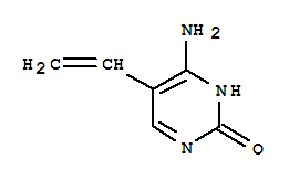 2(1H)-pyrimidinone, 4-amino-5-ethenyl-(9ci)Structure,308847-79-2Structure 2(1H)-pyrimidinone, 4-amino-5-ethenyl-(9ci) Structure,308847-79-2Structure
