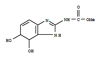Carbamic acid, (4,5-dihydro-4,5-dihydroxy-1h-benzimidazol-2-yl)-, methyl ester (9ci) Structure,309261-24-3Structure