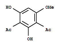 1-(3-乙?；?2,4-二羥基-6-甲氧基苯基)-1-乙酮結(jié)構(gòu)式_3098-38-2結(jié)構(gòu)式