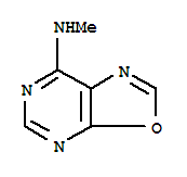 (8ci)-7-(甲基氨基)-噁唑并[5,4-d]嘧啶結(jié)構(gòu)式_31010-40-9結(jié)構(gòu)式