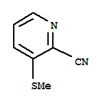2-Pyridinecarbonitrile,3-(methylthio)-(9ci)Structure,312904-91-9Structure 2-Pyridinecarbonitrile,3-(methylthio)-(9ci) Structure,312904-91-9Structure