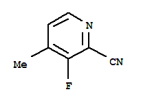 (9ci)-3-氟-4-甲基-2-吡啶甲腈結(jié)構(gòu)式_312904-99-7結(jié)構(gòu)式