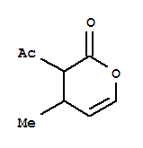 (9ci)-3-乙?；?3,4-二氫-4-甲基-2H-吡喃-2-酮結(jié)構(gòu)式_313334-47-3結(jié)構(gòu)式