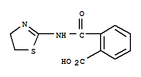 Benzoic acid, 2-[[(4,5-dihydro-2-thiazolyl)amino]carbonyl]-(9ci) Structure,313402-63-0Structure