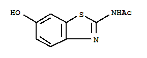 Acetamide, n-(6-hydroxy-2-benzothiazolyl)-(9ci)Structure,313496-85-4Structure Acetamide, n-(6-hydroxy-2-benzothiazolyl)-(9ci) Structure,313496-85-4Structure