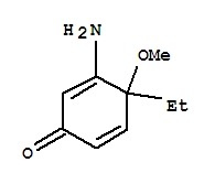 2,5-Cyclohexadien-1-one,3-amino-4-ethyl -4-methoxy-(9ci)Structure,313693-60-6Structure 2,5-Cyclohexadien-1-one,3-amino-4-ethyl -4-methoxy-(9ci) Structure,313693-60-6Structure