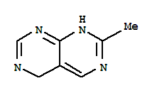 (6CI,8CI,9CI)-1,5-二氫-2-甲基嘧啶并[4,5-d]嘧啶結(jié)構(gòu)式_31375-19-6結(jié)構(gòu)式