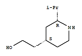4-Piperidineethanol ,2-(1-methylethyl )-,(2r,4s)-rel -(9ci)Structure,313950-60-6Structure 4-Piperidineethanol ,2-(1-methylethyl )-,(2r,4s)-rel -(9ci) Structure,313950-60-6Structure