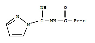 Butanamide,n-(imino-1h-pyrazol -1-ylmethyl )-Structure,313983-08-3Structure Butanamide,n-(imino-1h-pyrazol -1-ylmethyl )- Structure,313983-08-3Structure