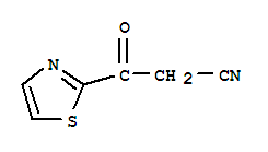 2-Thiazolepropanenitrile,-bta--oxo-Structure,314268-27-4Structure 2-Thiazolepropanenitrile,-bta--oxo- Structure,314268-27-4Structure