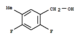Benzenemethanol ,2,4-difluoro-5-methyl - (9ci)Structure,315204-46-7Structure Benzenemethanol ,2,4-difluoro-5-methyl - (9ci) Structure,315204-46-7Structure