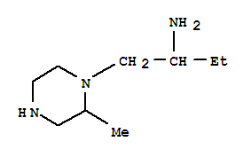 1-Piperazineethanamine,-alpha--ethyl -2-methyl -(9ci)Structure,315661-57-5Structure 1-Piperazineethanamine,-alpha--ethyl -2-methyl -(9ci) Structure,315661-57-5Structure