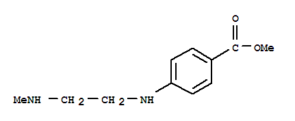 Benzoic acid, 4-[[2-(methylamino)ethyl]amino]-, methyl ester (9ci) Structure,317359-37-8Structure