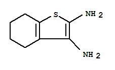 (9Ci)-4,5,6,7-四氫-苯并[B]噻吩-2,3-二胺結(jié)構(gòu)式_321579-29-7結(jié)構(gòu)式