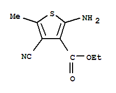 Ethyl 2-amino-4-cyano-5-methyl-3-thiophenecarboxylateStructure,321736-08-7Structure Ethyl 2-amino-4-cyano-5-methyl-3-thiophenecarboxylate Structure,321736-08-7Structure