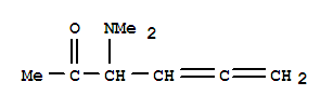 4,5-Hexadien-2-one,3-(dimethylamino)-(9ci)Structure,321996-32-1Structure 4,5-Hexadien-2-one,3-(dimethylamino)-(9ci) Structure,321996-32-1Structure