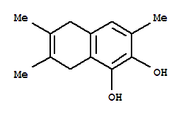 1,2-Naphthalenediol, 5,8-dihydro-3,6,7-trimethyl-(8ci)Structure,32249-77-7Structure 1,2-Naphthalenediol, 5,8-dihydro-3,6,7-trimethyl-(8ci) Structure,32249-77-7Structure