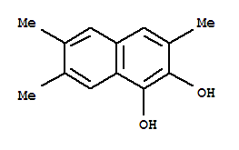 1,2-Naphthalenediol, 3,6,7-trimethyl-(8ci)Structure,32249-78-8Structure 1,2-Naphthalenediol, 3,6,7-trimethyl-(8ci) Structure,32249-78-8Structure