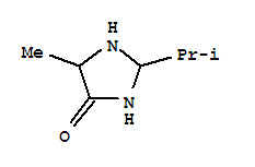 4-Imidazolidinone,5-methyl-2-(1-methylethyl)-(9ci)Structure,32273-11-3Structure 4-Imidazolidinone,5-methyl-2-(1-methylethyl)-(9ci) Structure,32273-11-3Structure