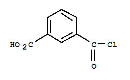 Benzoic acid, 3-(chlorocarbonyl)-(9ci)Structure,32276-56-5Structure Benzoic acid, 3-(chlorocarbonyl)-(9ci) Structure,32276-56-5Structure