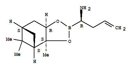 (Ar,3as,4s,6s,7ar)-hexahydro-3a,5,5-trimethyl-a-2-propenyl-4,6-methano-1,3,2-benzodioxaborole-2-methanamineStructure,323197-73-5Structure (Ar,3as,4s,6s,7ar)-hexahydro-3a,5,5-trimethyl-a-2-propenyl-4,6-methano-1,3,2-benzodioxaborole-2-methanamine Structure,323197-73-5Structure