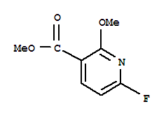 Methyl 6-fluoro-2-methoxynicotinateStructure,325707-62-8Structure Methyl 6-fluoro-2-methoxynicotinate Structure,325707-62-8Structure