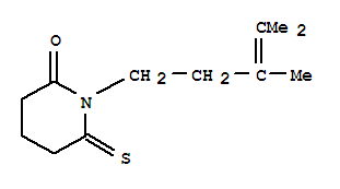 2-Piperidinone, 1-(3,4-dimethyl-3-pentenyl)-6-thioxo-(9ci)Structure,325956-77-2Structure 2-Piperidinone, 1-(3,4-dimethyl-3-pentenyl)-6-thioxo-(9ci) Structure,325956-77-2Structure