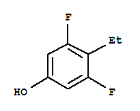 Phenol, 4-ethyl-3,5-difluoro-(9ci)Structure,326493-67-8Structure Phenol, 4-ethyl-3,5-difluoro-(9ci) Structure,326493-67-8Structure