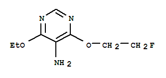5-Pyrimidinamine,4-ethoxy-6-(2-fluoroethoxy)-(9ci)Structure,326832-16-0Structure 5-Pyrimidinamine,4-ethoxy-6-(2-fluoroethoxy)-(9ci) Structure,326832-16-0Structure
