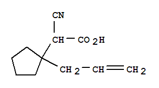 Cyclopentaneacetic acid,-alpha--cyano-1-(2-propenyl)-(9ci)Structure,327050-08-8Structure Cyclopentaneacetic acid,-alpha--cyano-1-(2-propenyl)-(9ci) Structure,327050-08-8Structure