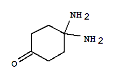 Cyclohexanone,4,4-diamino-(9ci)Structure,327157-42-6Structure Cyclohexanone,4,4-diamino-(9ci) Structure,327157-42-6Structure