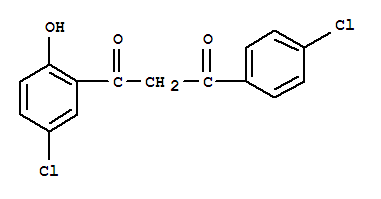 1-(5-Chloro-2-hydroxyphenyl)-3-(4-chlorophenyl)propane-1,3-dioneStructure,328925-66-2Structure 1-(5-Chloro-2-hydroxyphenyl)-3-(4-chlorophenyl)propane-1,3-dione Structure,328925-66-2Structure