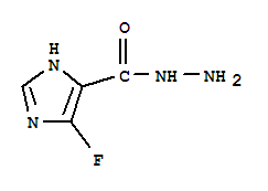 1H-imidazole-4-carboxylicacid,5-fluoro-,hydrazide(9ci)Structure,330953-77-0Structure 1H-imidazole-4-carboxylicacid,5-fluoro-,hydrazide(9ci) Structure,330953-77-0Structure