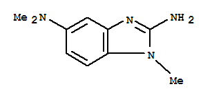 Benzimidazole, 2-amino-5-(dimethylamino)-1-methyl-(8ci)Structure,33235-37-9Structure Benzimidazole, 2-amino-5-(dimethylamino)-1-methyl-(8ci) Structure,33235-37-9Structure