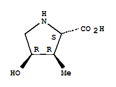 (3R,4R)-4-羥基-3-甲基-L-脯氨酸結構式_333354-55-5結構式