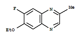 Quinoxaline,6-ethoxy-7-fluoro-2-methyl-(9ci)Structure,333452-38-3Structure Quinoxaline,6-ethoxy-7-fluoro-2-methyl-(9ci) Structure,333452-38-3Structure